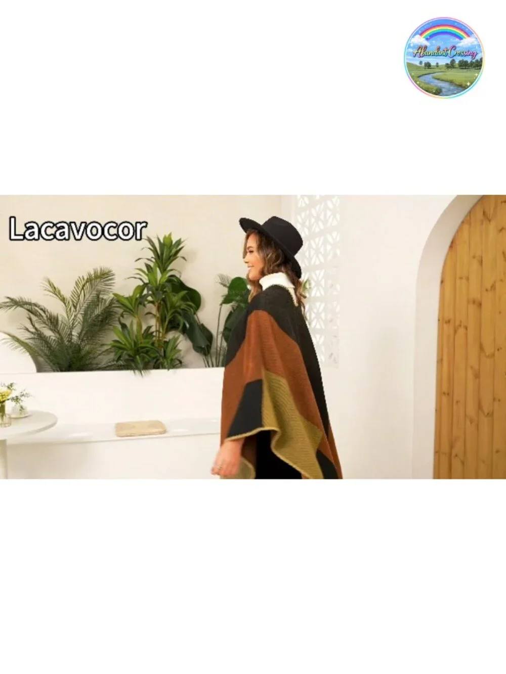 Warm Shawl Wrap Cape Winter Cardigan Sweater Open Front Poncho